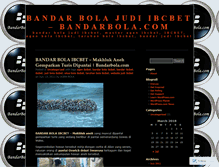 Tablet Screenshot of bandarbolajudiibcbet.wordpress.com