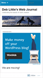 Mobile Screenshot of deblittle.wordpress.com