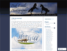 Tablet Screenshot of deblittle.wordpress.com