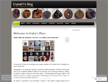 Tablet Screenshot of eryka91.wordpress.com