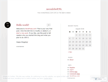 Tablet Screenshot of neconlobe8781.wordpress.com