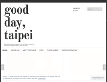 Tablet Screenshot of gooddaytaipei.wordpress.com