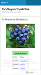 Mobile Screenshot of foodisyourmedicine.wordpress.com