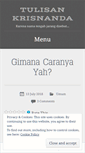 Mobile Screenshot of krisnanda.wordpress.com