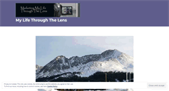 Desktop Screenshot of marketingmylifethroughthelens.wordpress.com