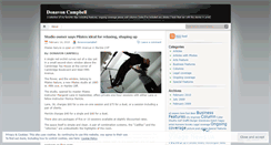 Desktop Screenshot of donavoncampbell.wordpress.com