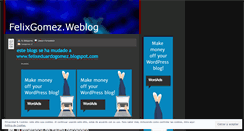 Desktop Screenshot of felixgomez.wordpress.com