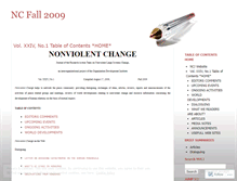 Tablet Screenshot of ncfall09.wordpress.com