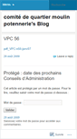 Mobile Screenshot of comitedequartiermoulinpotennerie.wordpress.com