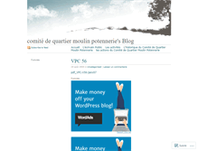 Tablet Screenshot of comitedequartiermoulinpotennerie.wordpress.com