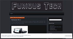 Desktop Screenshot of furioustech.wordpress.com