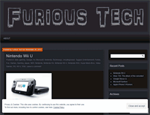 Tablet Screenshot of furioustech.wordpress.com