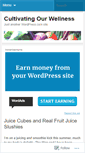 Mobile Screenshot of cultivateyourwellness.wordpress.com