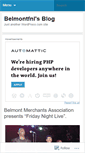 Mobile Screenshot of belmontfnl.wordpress.com