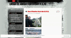 Desktop Screenshot of juniorcertificatecspe.wordpress.com