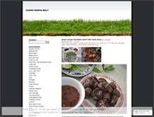 Tablet Screenshot of hungrybuddhabelly.wordpress.com