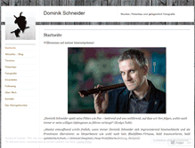 Tablet Screenshot of dominikschneider.wordpress.com