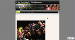 Desktop Screenshot of 5starblogsplash.wordpress.com