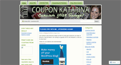 Desktop Screenshot of couponkatarina.wordpress.com