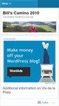 Mobile Screenshot of billscamino.wordpress.com