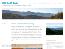 Tablet Screenshot of lifeparttwo.wordpress.com