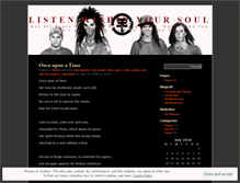 Tablet Screenshot of listenwithin.wordpress.com