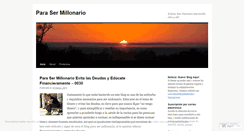 Desktop Screenshot of parasermillonario.wordpress.com