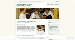 Desktop Screenshot of jeffersonschool.wordpress.com