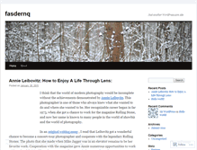 Tablet Screenshot of fasdernq.wordpress.com