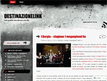 Tablet Screenshot of destinazionelink.wordpress.com