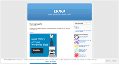 Desktop Screenshot of enarm.wordpress.com