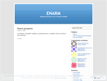 Tablet Screenshot of enarm.wordpress.com