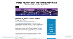 Desktop Screenshot of downtownportland.wordpress.com