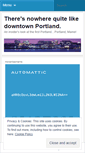 Mobile Screenshot of downtownportland.wordpress.com