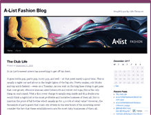 Tablet Screenshot of alistentnyc.wordpress.com