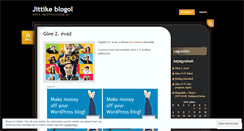 Desktop Screenshot of jittike.wordpress.com