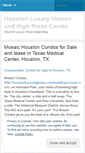 Mobile Screenshot of houstoncondo.wordpress.com