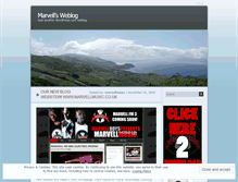 Tablet Screenshot of marvellmusic.wordpress.com