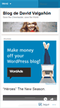 Mobile Screenshot of davidval.wordpress.com