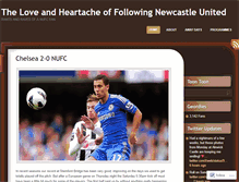 Tablet Screenshot of caznufc.wordpress.com