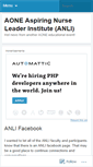 Mobile Screenshot of aoneanli.wordpress.com