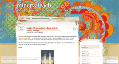 Desktop Screenshot of minervateach.wordpress.com