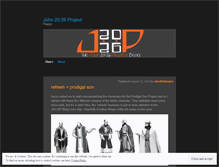 Tablet Screenshot of john2026project.wordpress.com