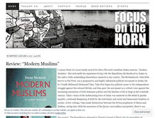 Tablet Screenshot of focusonthehorn.wordpress.com