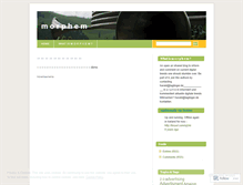 Tablet Screenshot of morphem.wordpress.com