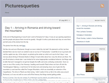 Tablet Screenshot of picturesqueties.wordpress.com