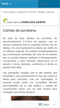 Mobile Screenshot of clinicadentalcarbajosa.wordpress.com