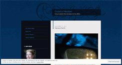 Desktop Screenshot of gr8fulmember.wordpress.com