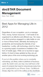 Mobile Screenshot of docstardocument.wordpress.com