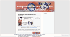 Desktop Screenshot of michiganfooddelivery.wordpress.com